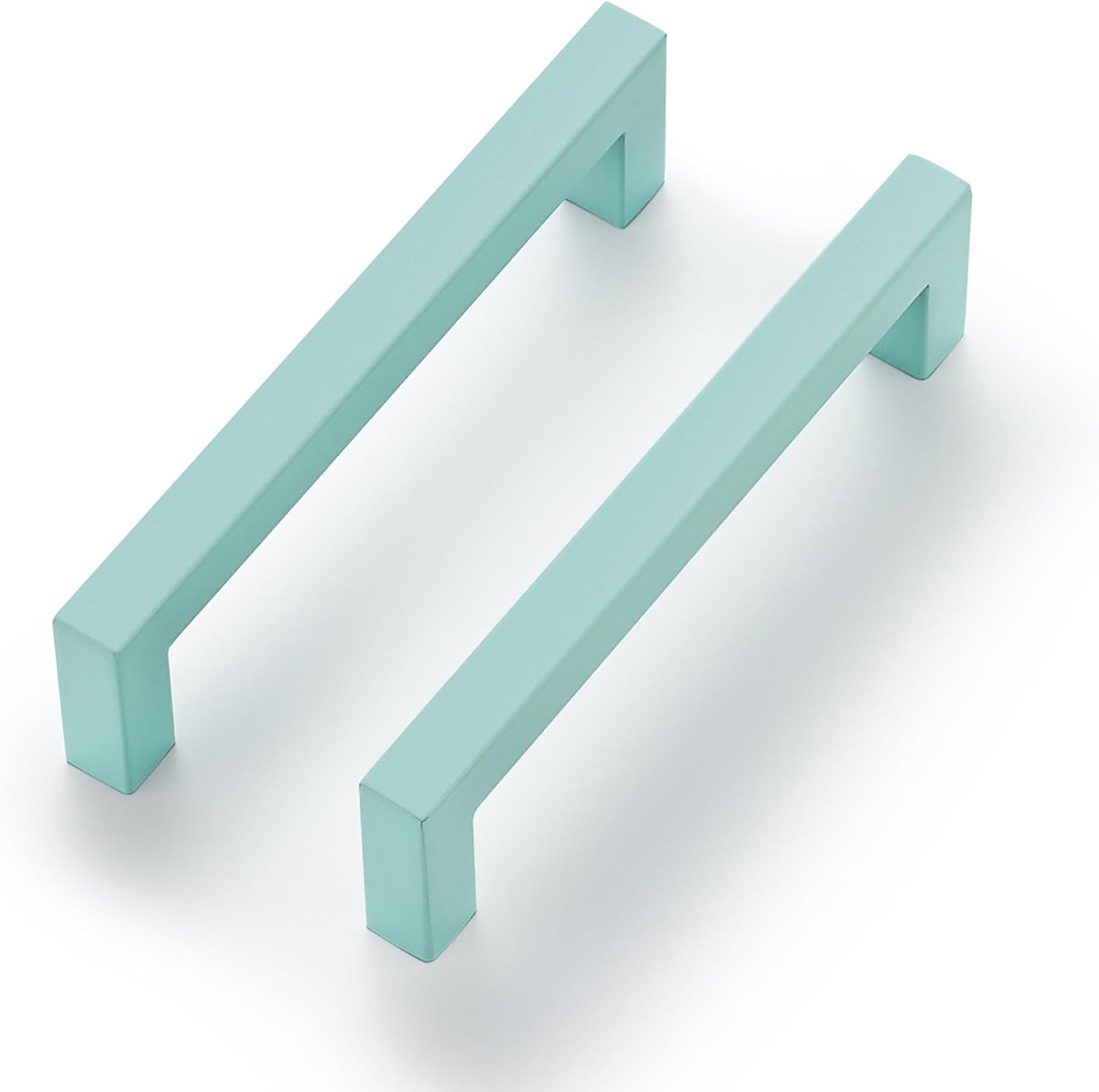 Ravinte 30 Pack 5 Inch Kitchen Square Cabinet Handles Matte Black Pulls Drawer Hardware for Cabinets Cupboard