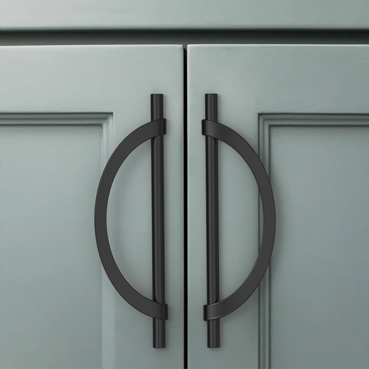 Amerdeco 10 Pack Brushed Gold Cabinet Pulls 5 Inch(128MM) Hole Centers Kitchen Cabinet Handles Hardware Kitchen Handles for Cabinets Cupboard Handles Drawer Pulls