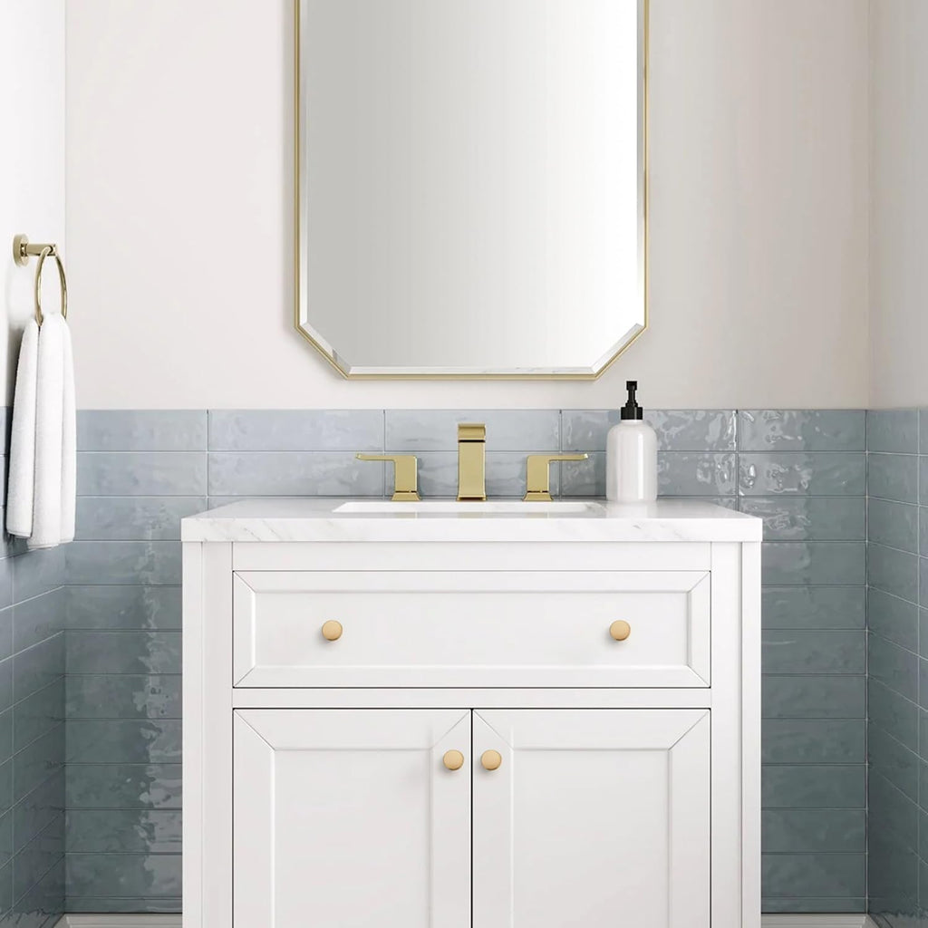 Ravinte 30 Pack Solid Single Hole Kitchen Round Cabinet Knobs Champagne Bronze Pulls Drawer Knobs Kitchen Cabinet Hardware Handles