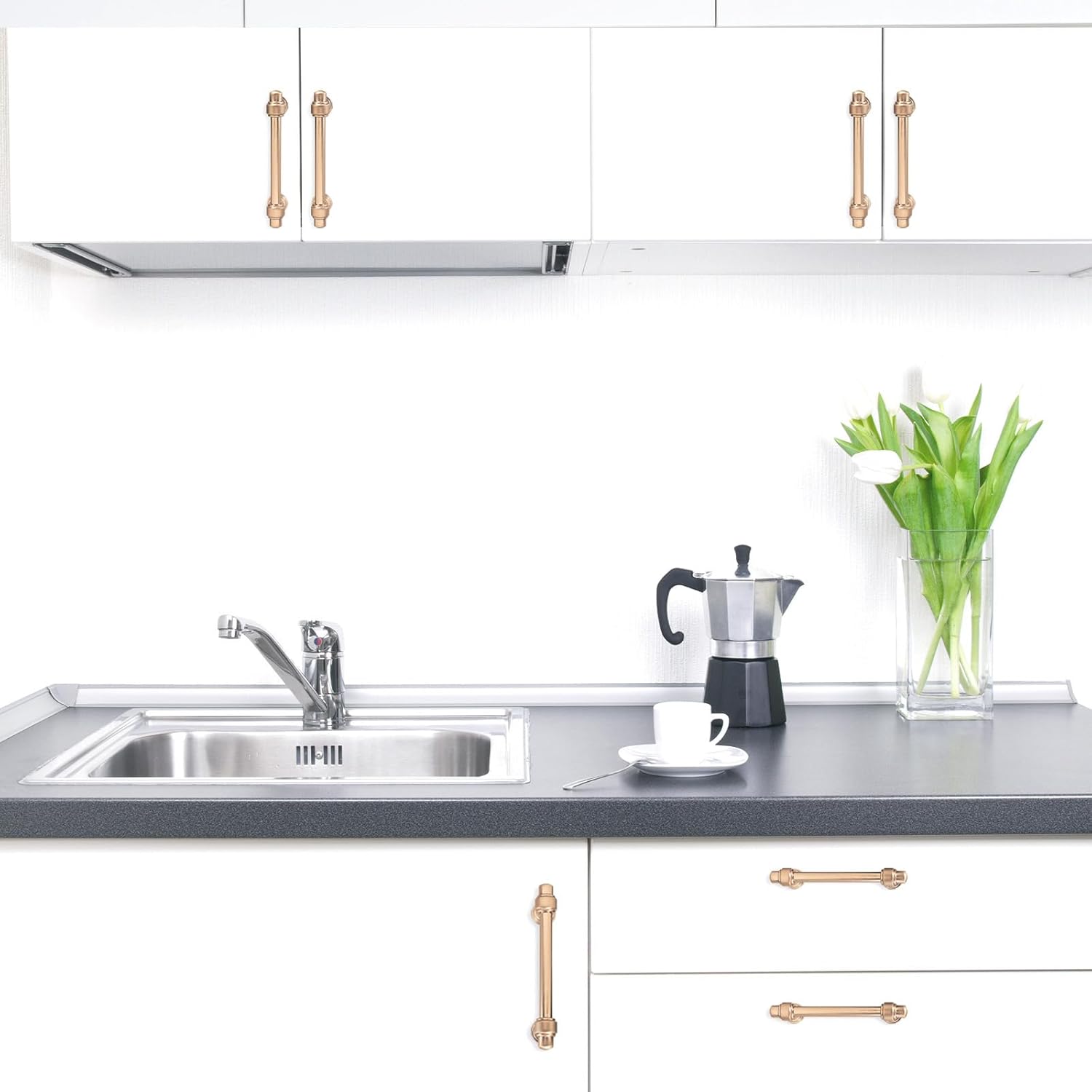 10 Pack 5 inch Champagne Bronze Kitchen Cabinet Handles Cabinet Pulls Gold Drawer Pulls Kitchen Cabinet Hardware Handles Dresser Handles