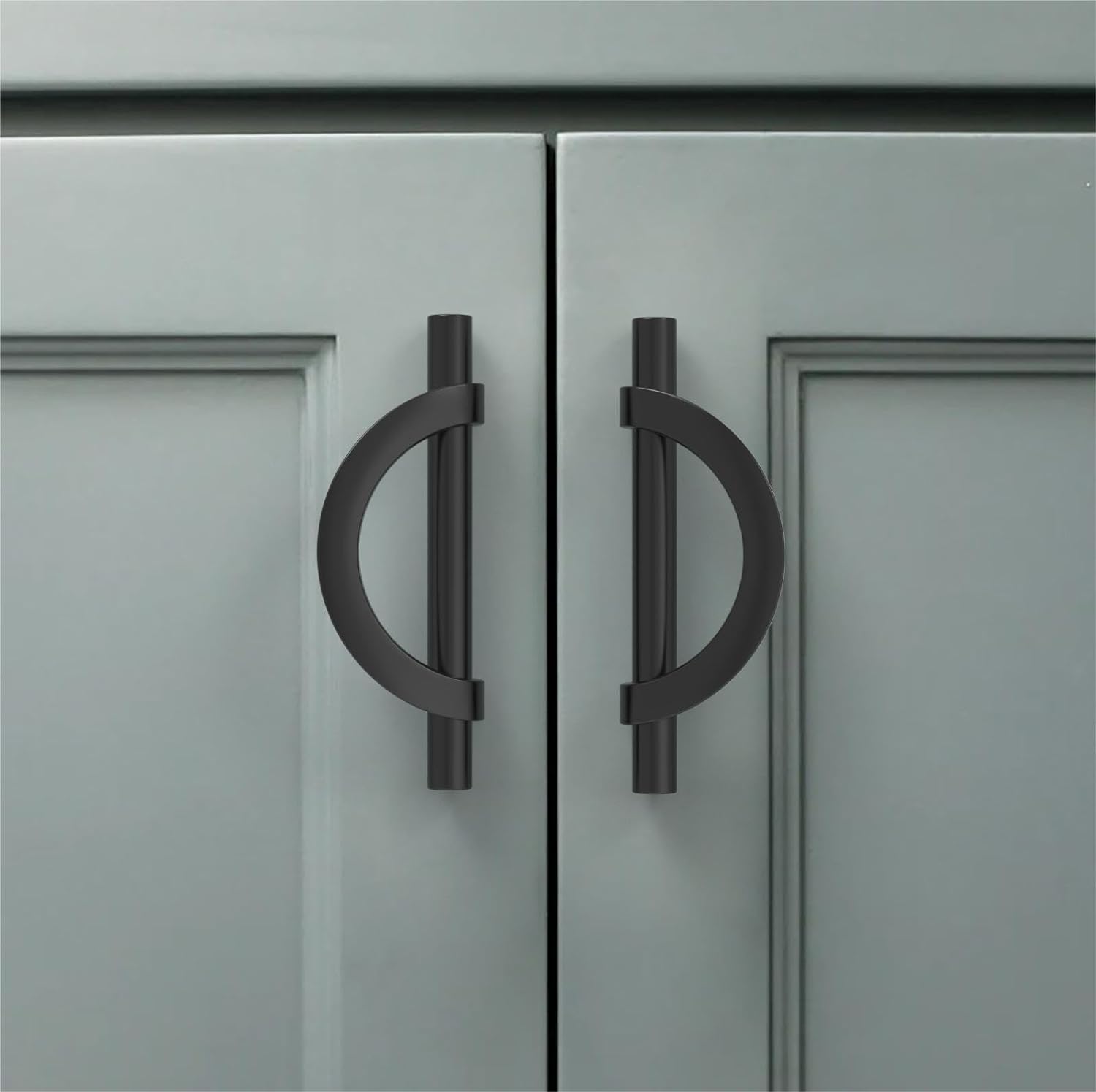 Amerdeco 10 Pack Brushed Gold Cabinet Pulls 5 Inch(128MM) Hole Centers Kitchen Cabinet Handles Hardware Kitchen Handles for Cabinets Cupboard Handles Drawer Pulls