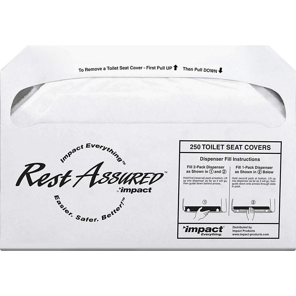 Rest Assured Toilet Seat Covers (5,000 Count - 20 Pack)