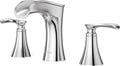 Pfister Jaida Bathroom Sink Faucet, 8-Inch Widespread, 2-Handle, 3-Hole, Spot Defense Brushed Nickel Finish, LF049JDGS