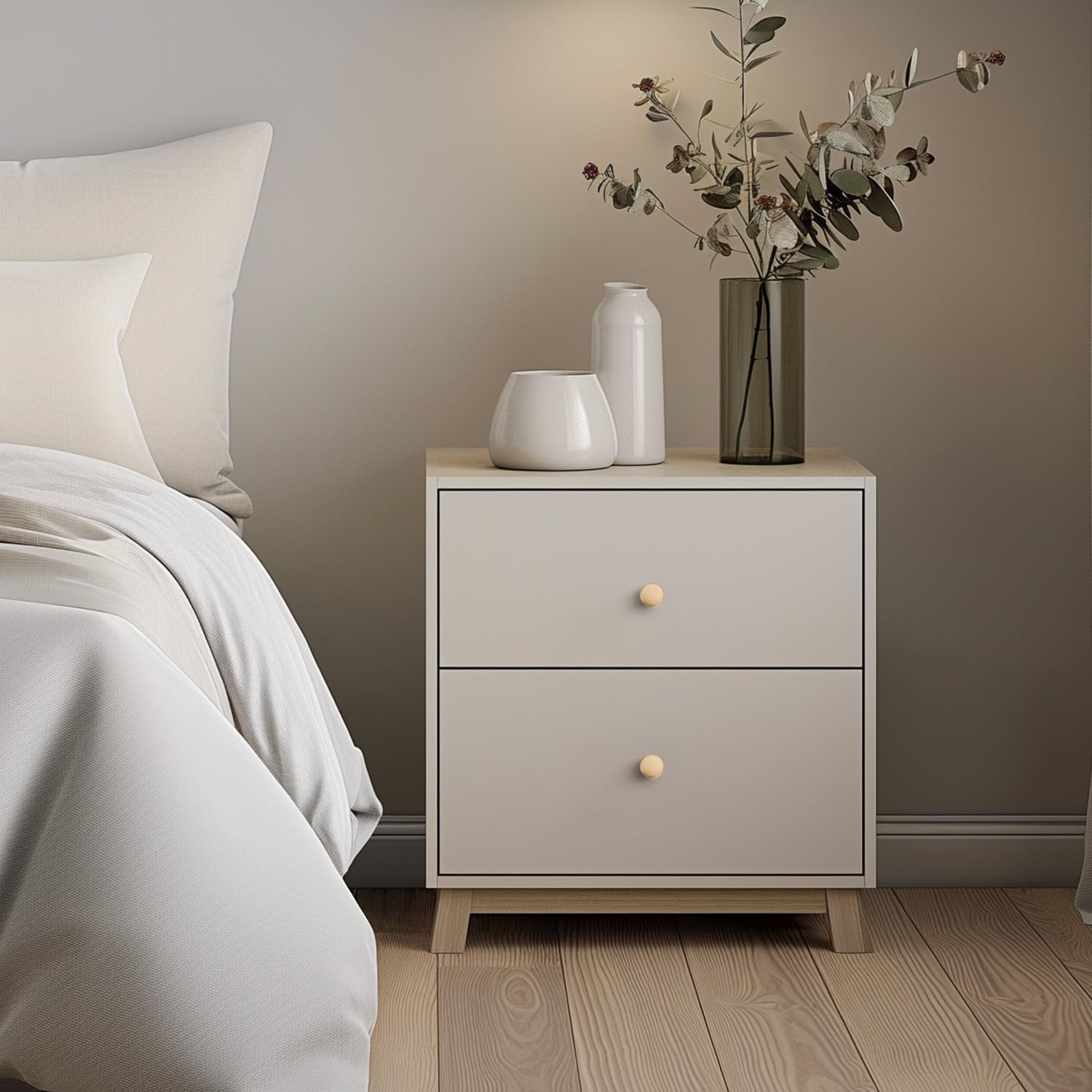 Ravinte 30 Pack Solid Single Hole Kitchen Round Cabinet Knobs Champagne Bronze Pulls Drawer Knobs Kitchen Cabinet Hardware Handles