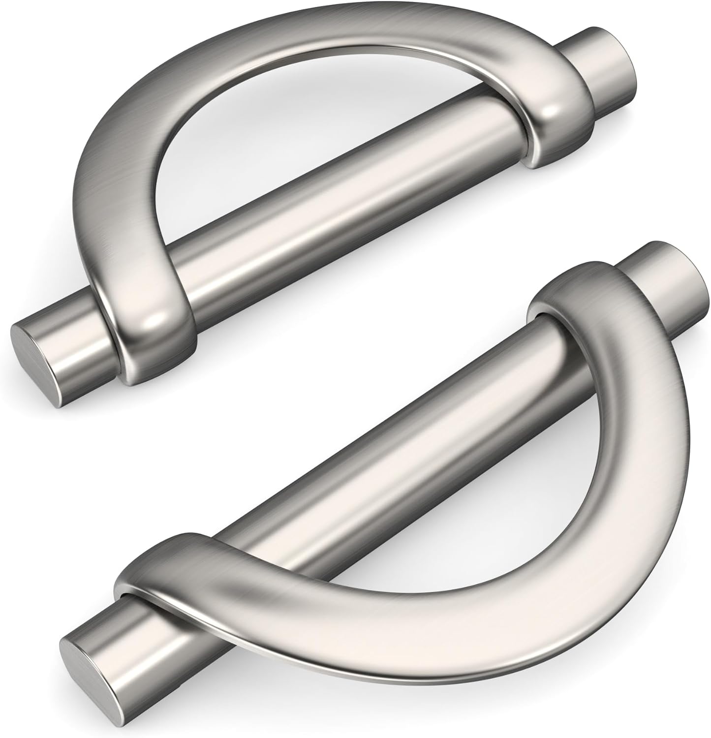 Amerdeco 10 Pack Brushed Gold Cabinet Pulls 5 Inch(128MM) Hole Centers Kitchen Cabinet Handles Hardware Kitchen Handles for Cabinets Cupboard Handles Drawer Pulls